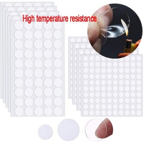 10-50mm Transparent Round Acrylic Double-Sided Adhesive For Fixing Automobile Parts No Mark Adhesive Strong Movable Adhesive Dot