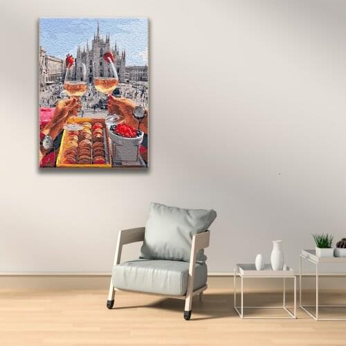 Painting By Numbers Cheers To Celebrate The Trip Frame Paint By Numbers For Adults DIY Unique Gift Wedding Decoration