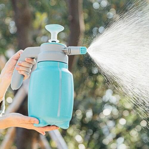 1.5L Hand Held Garden Pressure Water Sprayer Bottle For Outdoor Patio Watering Irrigation Misting