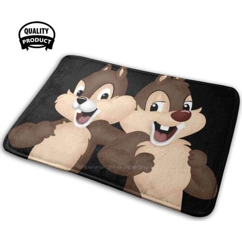 Better Together Comfortable Door Mat Rug Carpet Cushion Chip And Dale Chip Dale Brothers Animation Pop Culture Movies Fan Art