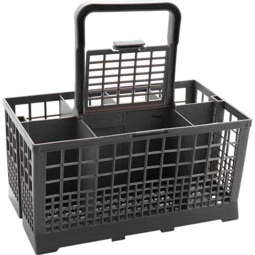 Universal Dishwasher Cutlery Basket Dishwasher Cage Parts Plastic Replacement Rack Cutlery Holder Cooking Utensils Fits for Dish