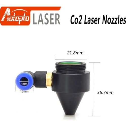 Air Nozzle Diameter 18mm FL38.1mm for Laser Head at CO2 Laser Cutting Machine