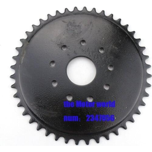 44T Tooth 9 Hole Rear Sprocket For 49cc 66cc 80cc Motorized Bike Engine Parts free shipping