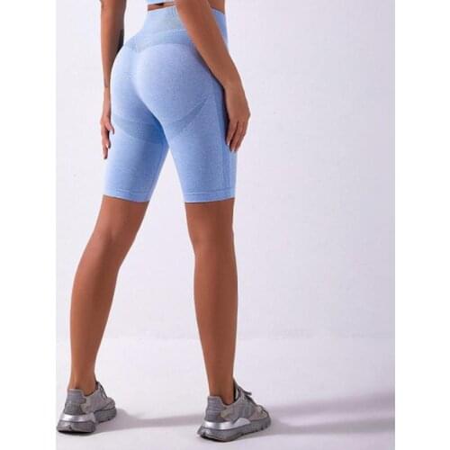 WHOUARE Women Yoga Shorts Cycling Sport Fitness Yoga Essentials High Waist Elasticity Breathable Summer Shorts for Women