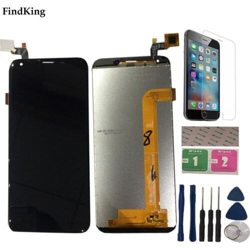 5.7'' LCD Display For Oukitel K5 LCD Display and Touch Screen Screen Digitizer Assembly Repair Parts Tools Protector Film