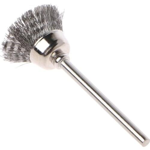 10pcs Cup Shape Steel Wire Wheel Brushes for dremel Electric Tool Rust Cleaning Rotary Tool for the Engraver Abrasive R7UB