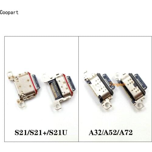 5pcs/lot Micro USB Charger Dock Connector Jack Power Charging Port for Samsung Galaxy S21 S21+ S21P S21U A32 A52 A72
