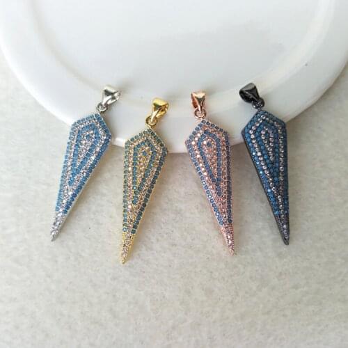 5Pcs Tiny CZ crystal sword Charm,Handcrafted CZ zircon Stone Micro pave Pendant,Jewelry Finding For DIY necklace making P593