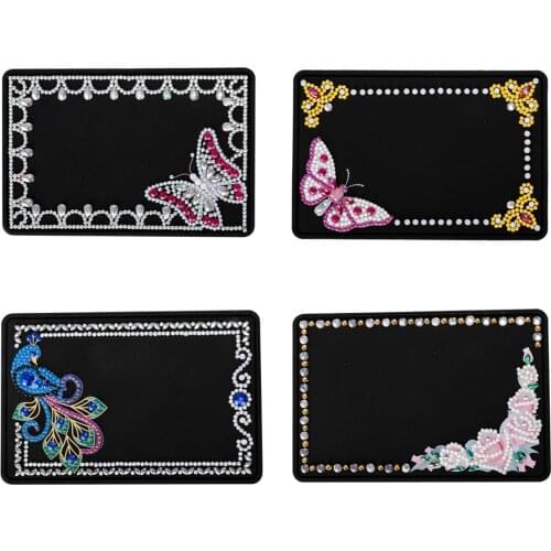 Special Shape Diamond Painting Car Anti-Slip Mat 2021 New 5d Diamond Embroidery Cross Stitch DIY Handmade Crafts