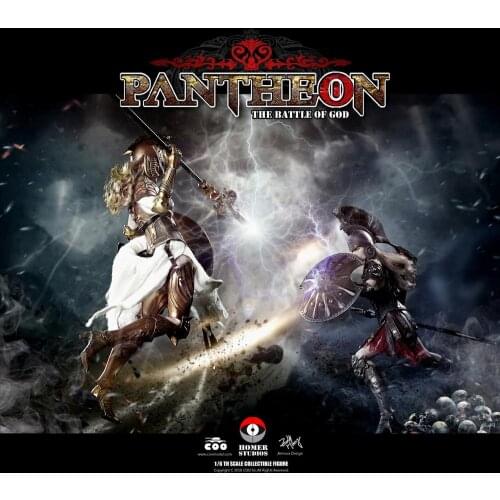 Coomodel X Homer HS001/HS002 Die-Cast Alloy 1/6 Pantheon - Athena(Goddess of Wisdom) / Hades(Goddess of Underworld)