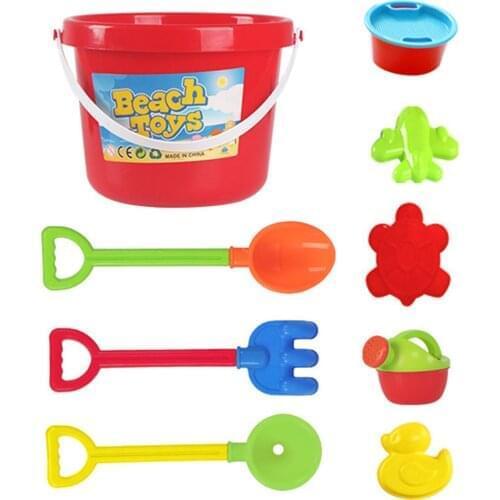 Baby Beach Game Toys Beach Toys For Kids Children Sandbox Set Kit Summer Toys For Beach Play Sand Water Game Play Cart