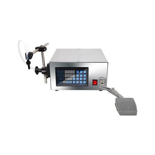 CNC pump liquid filling machine LCD monitor mini electric oil perfume soft drink milk bottle filling machine