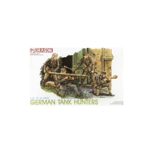 1/35 scale model Dragon 6034 World War II German chariot hunter