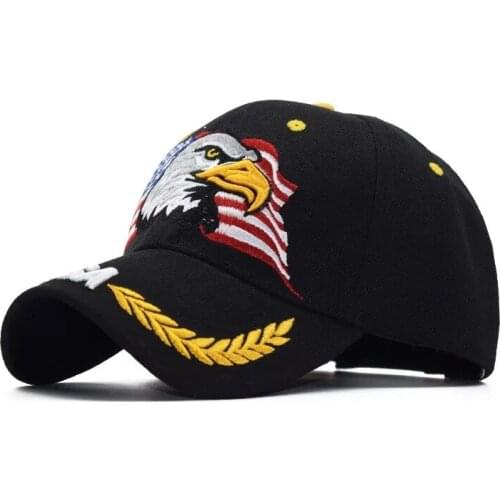 Fashion Camouflage Eagle Head Embroidered Baseball Cap Men And Women Outdoor Sport Travel Casual Shade Snapback Hat Golf Hat