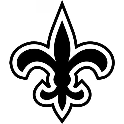 Louisiana Sticker High Quality Fashion Car Decoration Personality Pvc Waterproof Car Window Decal Black/white, 16cm*13cm