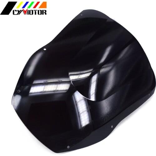 Motorcycle Black Windshield Fairing Windscreen For KAWASAKI NINJA ZX12R ZX-12R 2000 2001 00 01