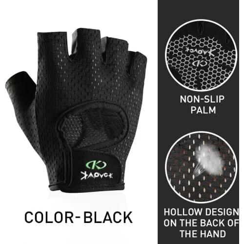 Fitness Gloves Weightlifting Power Women Men Crossfit Workout Bodybuilding Half Finger Hand Dumbbell Breathable Horizontal Bar