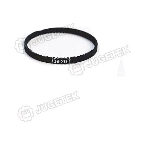 10pcs/lot, GT2 Timing Belt, Closed-loop136mm Length , 68eeth , 3.5mm width