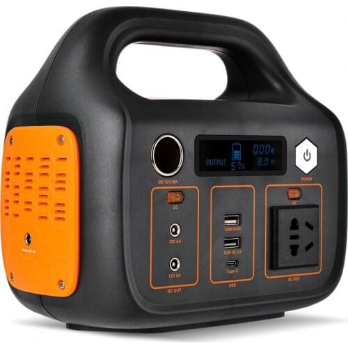 300 Watt Solar Generator 100w Panel Battery Portable Emergency Power Station