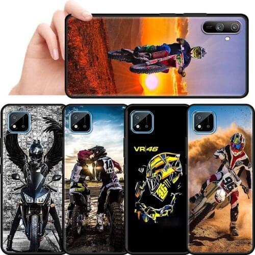 Moto Cross motorcycle sports Cover for Realme 6 7 C21 C3 XT 5 X50 Pro 8 7i C11 C15 V5 5G GT Neo Cell Phone Case Shell Coque