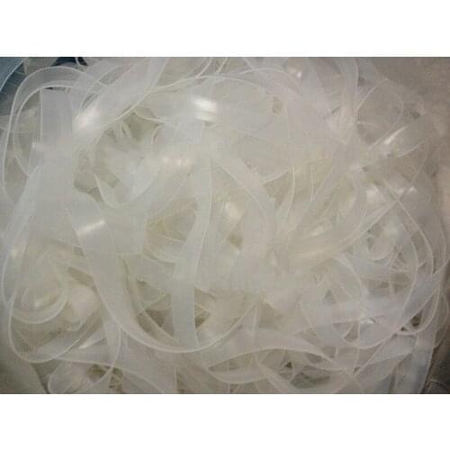 Good Solid Silicone Strip Heat-resistance Bar Light Box Seal Strip 0.6mm 1mm 1.5mm 2mm 3mm 5mm 6mm 7mm 8mm 10mm 10m Transparent