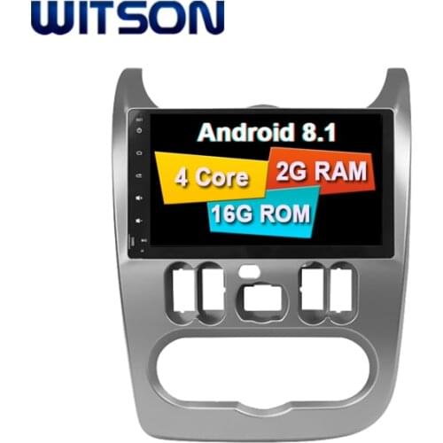 WITSON 10.2'' BIG SCREEN Android 8.1 Quad core 2GB RAM CAR RADIO FOR RENAULT DUSTER 2012+1024x600 HD+DVR/WIFI+MirrorLink AUTO