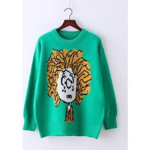 2018 Limited Jumper Women Sweaters And Pullovers Autumn And Winter New Pattern Pullover Woman Long Sleeve Lovely A Doll Sweater