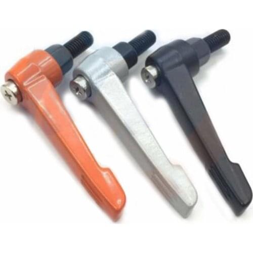 1pcs M16 T-Type Adjustable locking fixed handle Screws Bolts position Hand Screw 7 Word Fixed Grip Knob Bolt 30mm-100mm Length