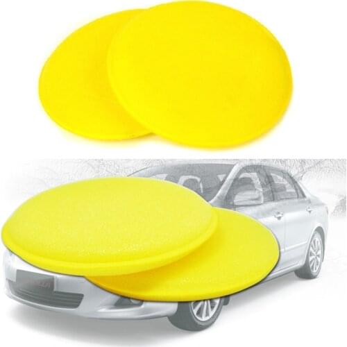 12Pcs/Set Car Waxing Polish Wax Foam Sponge Cleaning Car Applicator Pad High Density Thick Auto Polishing Waxing Sponge