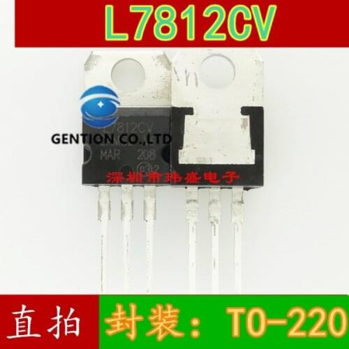 20PCS L7812CV 1.5A +12V TO-220 LM7812 in stock 100% new and original