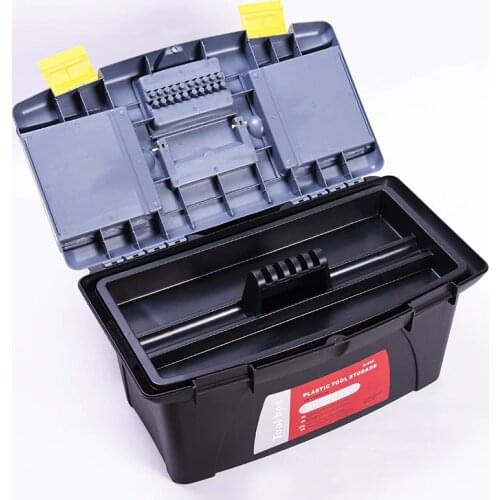 490x290x250mm Large Plastic toolbox home electrician car repair Tool Box Hardware Tool Box Double Layer storage box Suitcase
