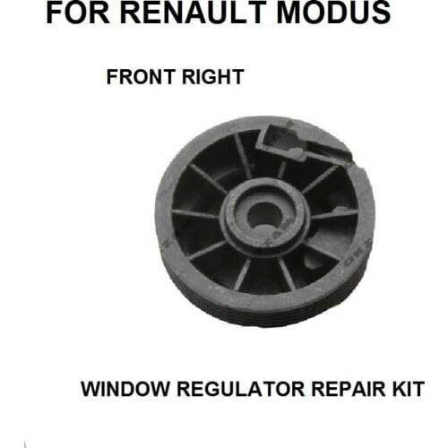 FOR RENAULT MODUS WINDOW REGULATOR PULLEY ROLLER FRONT RIGHT REPAIR KIT NEW