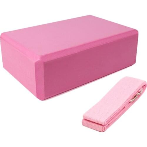 Resistance Bands EVA Yoga Blocks Set Yoga Strap Massage Brick Stretching Pilates Exercise Fitness Sport Pilates Gym Accessories