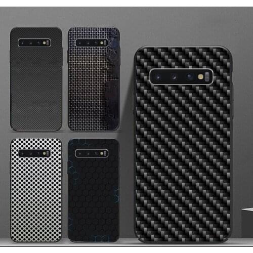 Car Carbon Cibre Print For Samsung A50 A51 A71 A20E A20S S10 S20 S21 S30 Plus ultra 5G M11 Soft silicone Shell Cover funda