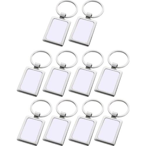 Round Sublimation Blank Keychain for Christmas Valentine Graduation Day Present