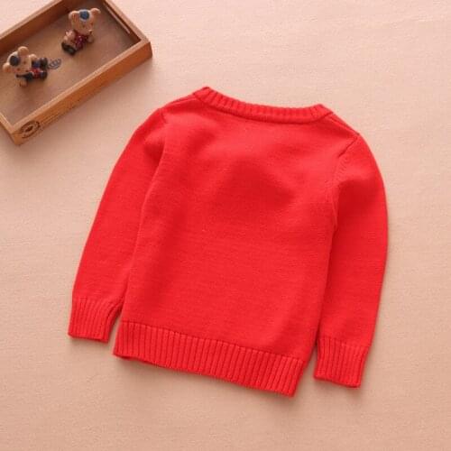 Baby Clothes Christmas Kids Cotton Christmas Elk Kids Sweater Christmas Sweater Kids Sweaters