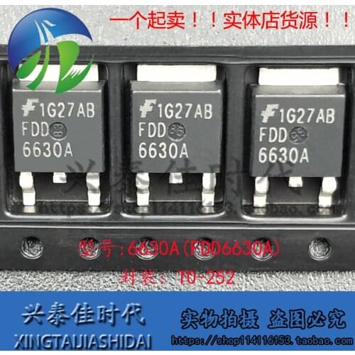 Original new 5pcs/ 6630A FDD6630A 21A/30V TO-252