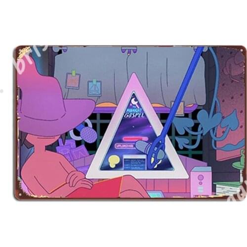 Midnight Gospel Clancy Sleeping Metal Signs Club Bar Poster Cinema Kitchen Classic Tin sign Posters