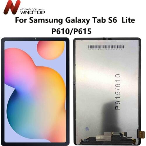AAA+ LCD Replacement For Samsung Galaxy Tab S6 Lite P610 P615 LCD Display Touch Screen Digitizer Assembly For Samsung P610 LCD