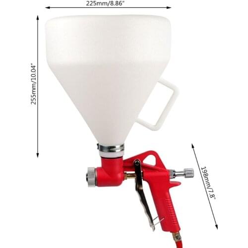 Air Hopper Spray Gun Paint Texture Tool Drywall Wall Painting Sprayer with 3 Nozzle for Garden Agricultural Spraying Tools qiang