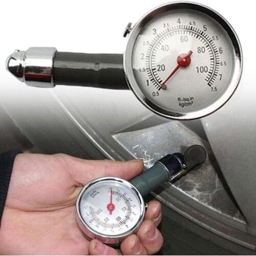 High-precision Metal Car Tire Pressure Gauge Air Pressure Meter Tester Diagnostic Tool Universal Tire Pressure Monitor Deflation