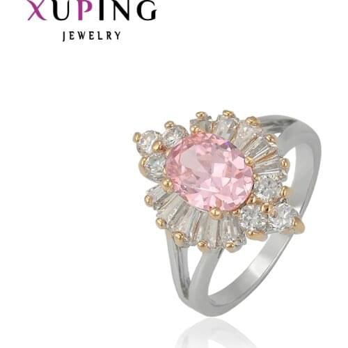 Xuping Fashion Ring Charm Design for Girl Women High Quality Promotion Rings Jewelry Wedding Gift 10936