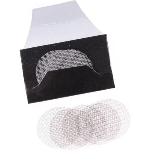 100PCS Metal Filters Gags & Practical Joke Multifunctional Hookah Water Pipe Stainless Steel Tobacco Smoking Accessories