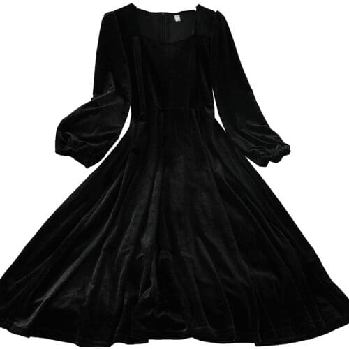 2020 spring summer autumn new woman Lady fashion casual sexy women Dress female party Dress black dress Vq138