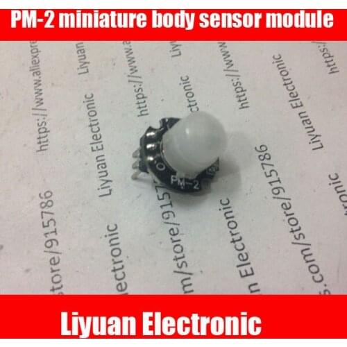 3pcs PM-2 miniature body sensor module / PIR infrared sensor module / 0-5m pyroelectric infrared probe