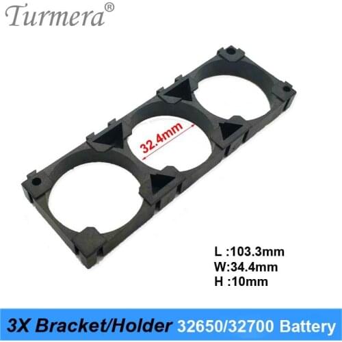Bracket 32650 32700 Lifepo4 Battery 3X Bracket Holder 3X Safety Anti Vibration Plastic Bracket For 12V 36V battery pack 4pieces