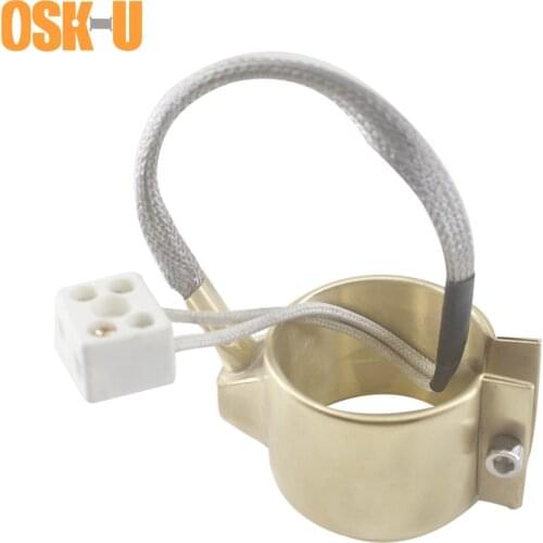 48mm ID Brass Band Heater 48x30/48x35/48x40/48x50/48x60mm Height Electric Heating Element Wattage 200W/240W/270W/340W/400W