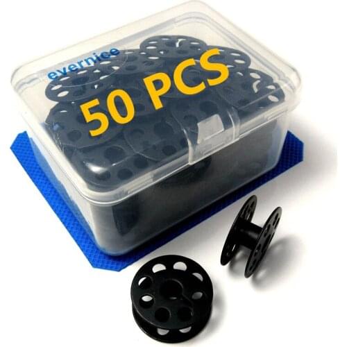 50 Pcs Large Capacity Bobbins For Juki Dsc-246, Dsu-144, Du-141, Du-1181 Ls-341