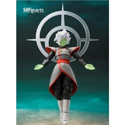 Bandai Genuine SHF Dragon Ball Super Zamasu Black Action Figure Model Spot Toy Collectibles Ornament Fans Gift