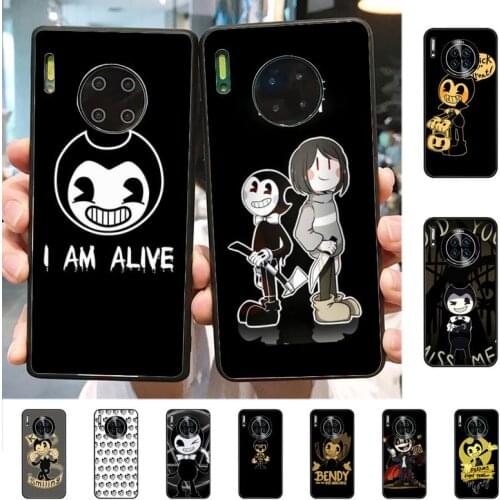 YNDFCNB Bendy Ink Machine Game Phone Case for Huawei Mate 20 10 9 40 30 lite pro X Nova 2 3i 7se